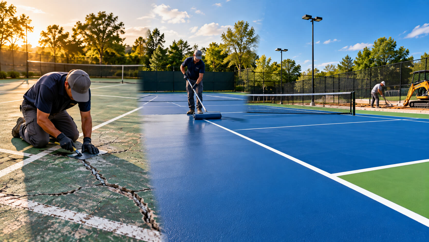 Tennis Court Repairs, Resurfacing & New Builds Guide
